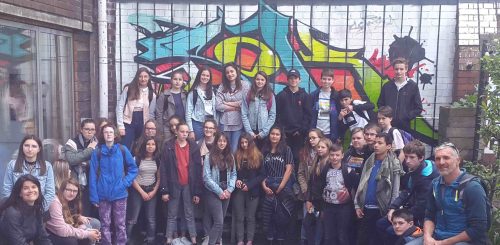 Bristol Street Art Tours with student groups